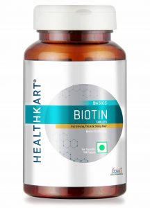 HealthKart Biotin-10000 MCG hair growth supplement