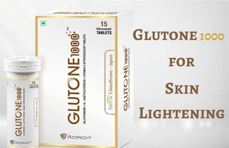 Glutone 1000 for skin lightening